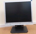 BenQ 17" LCD Monitor, FP73E 9J.L2T72.BSE, VGA, DVI 1280x1024 @76Hz ***TOP***