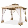 Pavillon 3x3/3x6m Wasserdicht Faltpavillon Partyzelt Gartenzelt Festzelt Faltbar