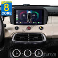 4+64G 9" Android 13 Für Fiat 500X 2014-2020 Autoradio Carplay GPS Wifi BT FM SWC