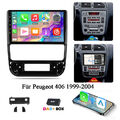 Für Peugeot 406 1999-2004 Autoradio Apple Carplay Android 13 NAVI WIFI 32G +DAB