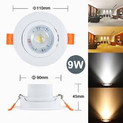 LED Einbaustrahler Decken Spots Lampen 3W 5W 7W 9W Einbauleuchte Deckenleuchte