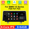 für BMW F20 F21 F23 Android 14 8-Kern Autoradio GPS Navi CarPlay DAB+ 10.25 Zoll