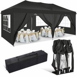 Pavillon Faltpavillon 3x6m 3x3m Pop Up Partyzelt Gartenzelt Fest UV-Schutz 50+