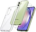 Hülle + 2X Schutzglas  für Samsung Galaxy A54 5G Panzerfolie Full Screen Case 9H