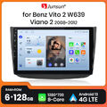 6+128GB Android13 Für Mercedes-Benz Vito 2 W639 Viano 2 2003-2015 Navi Autoradio