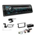 Kenwood CD-Receiver Autoradio DAB+ Bluetooth für Skoda Fabia II 2007-2014