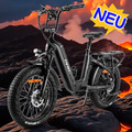 HOT FAFREES 20 Zoll 500W Elektrofahrrad Fatbike 22,5AH 45km/h Kohlefaser e Bike