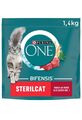 Purina One Katzenfutter Bifensis Sterilcat Katzentrockenfutter mit Rind 1,4kg