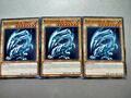 Yu-Gi-Oh! 3x Blauäugiger W. Drache Ldk2 Common Goat Original Artwork Unlimitiert