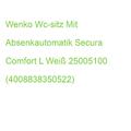 Wenko Wc-sitz Mit Absenkautomatik Secura Comfort L Weiß 25005100 (4008838350522)