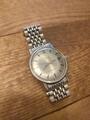 Omega Seamaster Vintage 1968 Datum Silber Automatisch Herren Uhr Authentisch