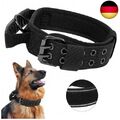 Upgrade Taktisches Hundehalsband Mit Kontrollgriff, Weich Gepolstertes Nylon