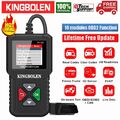 Kingbolen Profi OBD2 Diagnosegerät Tool KFZ OBD2 Scanner Fehlerauslesegerät DHL