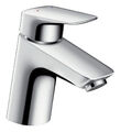 Hansgrohe Logis Einhebel-Waschtischmischer 70 Niederdruck mit Push-Open...