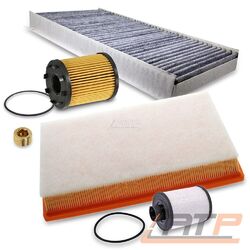 INSPEKTIONS-KIT INSPEKTIONSPAKET FILTERSATZ "B" FÜR OPEL CORSA C 1.3 CDTI###ÖLFILTER LUFTFILTER INNENRAUMFILTER DIESELFILTER###