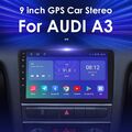 Für Audi A3 S3 RS3 2003-2013 9"Android12 GPS CarPlay Auto Car Radio 2G+32GB SWC