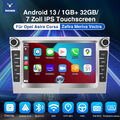 DAB+ 32G Autoradio Android 13 Carplay GPS Navi Für Opel Corsa C D Astra H Zafira