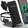 ladestation iphone wireless charger induktive handy samsung kabelloses ladegerät