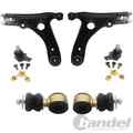 2x QUERLENKER + KOPPELSTANGEN VORNE passend für VW GOLF 3 + CABRIO + VENTO