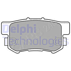 DELPHI Scheibenbremse Bremsbelagsatz Für HONDA SUZUKI FIAT ACURA VII 71750931