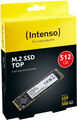 Intenso SSD M.2 2280 interne Festplatte Top Performance 3D Nand 512GB