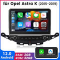 10''CARPLAY für Opel Astra K 2015-2019 Autoradio Navigation GPS WIFI Android 64G