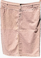 Marina Rinaldi 33 IT Gonna Jeans Rosa Pastel Pink Skirt New Rock Jeans Hellrosa