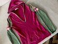 FFC FTC Pullover Kapuze S 36 38 Neuw. Hoody Pink Taschen Dear Cashmere