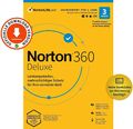 NORTON 360 DELUXE 3-Geräte / 1-Jahr Internet Security 2024 kein ABO / KEY