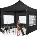 Pavillon 3x3 m Wasserdicht Faltpavillon Pop Up Partyzelt Gartenzelt UV Schutz