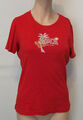 * ESPRIT DE CORP peppiges T- Shirt  Gr. XL 42 TOP Rot