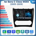 Für Mercedes Benz C-Klasse W203 2005-2009 Android12 GPS Auto Stereo Radio 6+128G