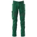 Mascot ACCELERATE Hose mit CORDURA-Knietaschen, Stretch-Einsätze Gr. 100 grün