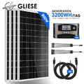 800W Komplettpaket Solarpanel Kit 12V Photovoltaikmodul PV Solarmodul 0% MwSt