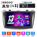 Autoradio DAB+ Carplay 2+64G Android 13 GPS Navi BT KAM Für Mazda 3 BL 2010-2013