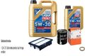 MAHLE Inspektionspaket 6 L Liqui Moly Longlife III 5W-30 für Honda HR-V 1.5