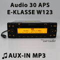 Mercedes W123 Radio Audio 30 APS MP3 AUX-IN Becker Navigationssystem E-Klasse CD