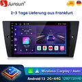 9" Android 13 Autoradio Carplay Für BMW E90 E91 GPS NAVI WIFI BT DAB+ SWC 2+64GB