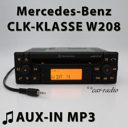 Mercedes W208 Radio Audio 10 CD MF2910 MP3 AUX-IN CLK-Klasse CD-R C208 Autoradio