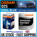 1x OSRAM D2S COOL BLAU INTENSIV XENARC HID XENON GLÜHBIRNE 5000K +20 % heller