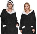 Frauen Männer Deckenpullover Pullover Decke Kuschel Hoodie Oversize Unisex