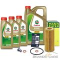 MANN-FILTER ÖLFILTER+8L CASTROL EDGE 5W-30 M +SCHRAUBE+DICHTUNG 31978909