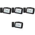  Set of 4 Digitale Wetterstation Hygrometer Mit LCD-Display Drahtlose