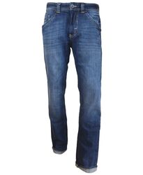 HATTRIC KREMPEL JEANS 5 POCKET HARRIS BLUE Gr. W33 - W44 / L32 - L34 DARK DENIM