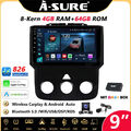 DAB+ 4+64G Android Autoradio Apple Carplay Kam GPS Navi Für Dodge RAM 1500 13-18