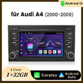 Android 13 Autoradio Für Audi A4 S4 RS4 B6 B7 GPS Nav BT WIFI DAB+ 1+32G Carplay