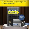 2000W Balkonkraftwerk mit Speicher All-In-One 8m² inkl. 3,2 kWh Solarbank E1600