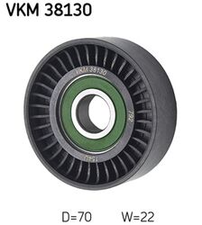 Umlenk-/Führungsrolle Keilrippenriemen SKF VKM 38130 für MERCEDES W169 W245 414