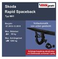 abnehmbar AHK Westfalia +ES 7 für Skoda Rapid Spaceback NH1 BJ 07.15-12.19 NEU
