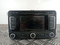 VOLKSWAGEN GOLF VI 5K1 09-12 RADIO/CD PLAYER BLENDE 3C0 035 270